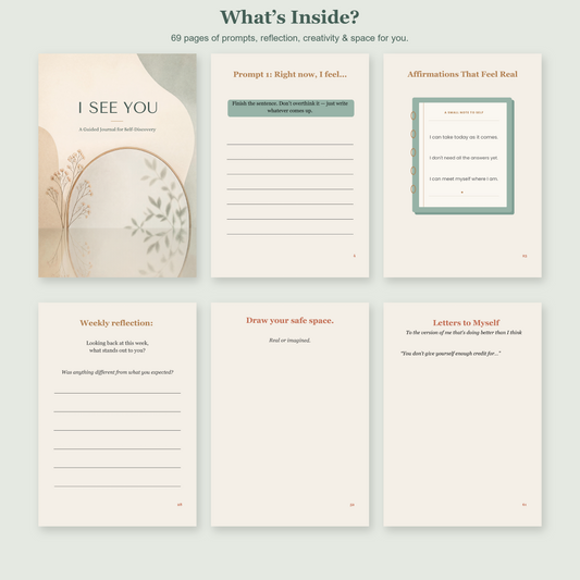 I See You — Reflection Journal