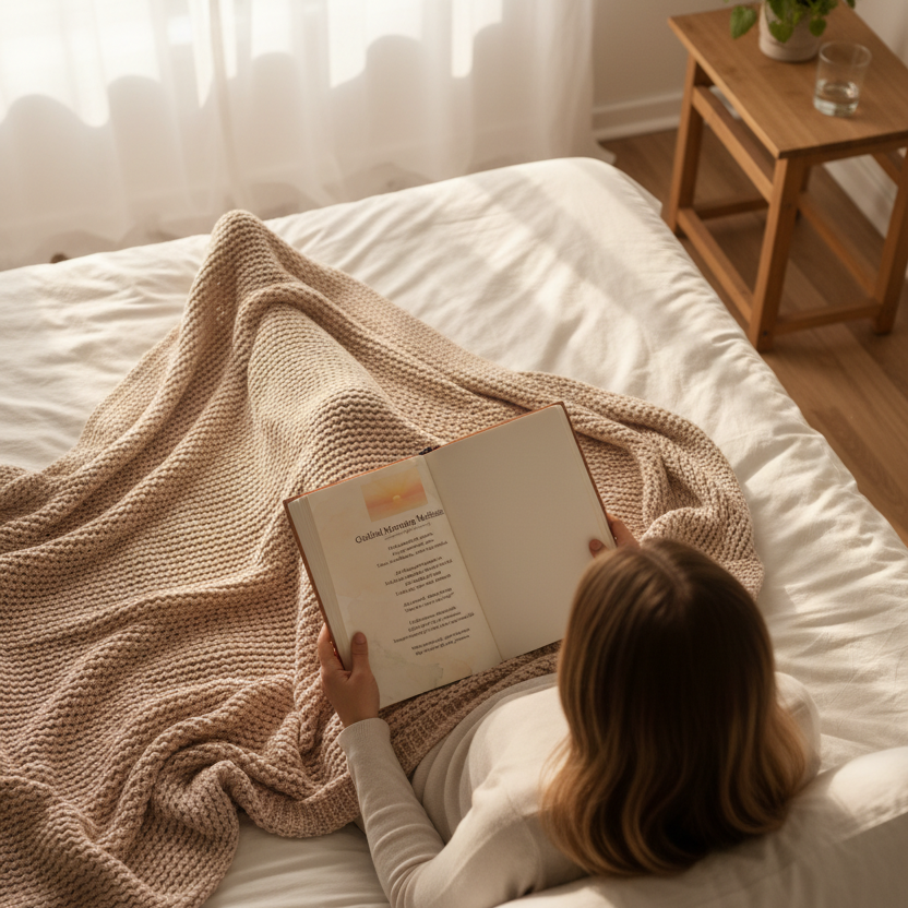 Guided Morning Meditation — Bedroom Scene