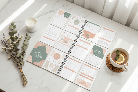 55-page Selfcare Planner