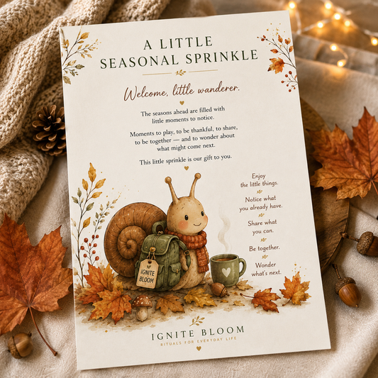 A Little Seasonal Sprinkle