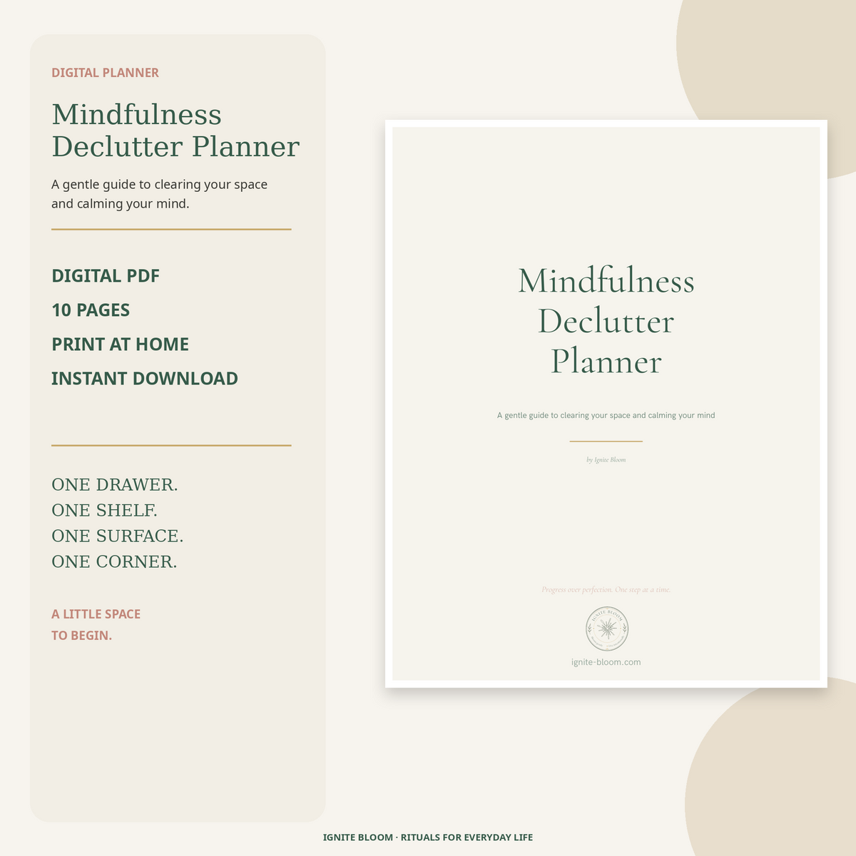 Mindfulness Declutter Guide — Free Download