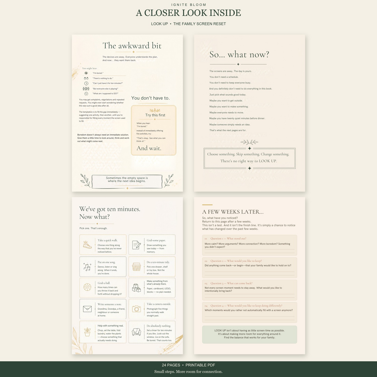 LOOK UP — The Family Screen Reset