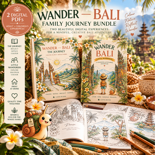 WANDER · Bali — Family Journey Bundle