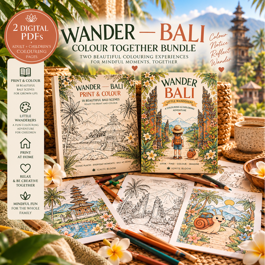 WANDER · Bali — Colour Together Bundle