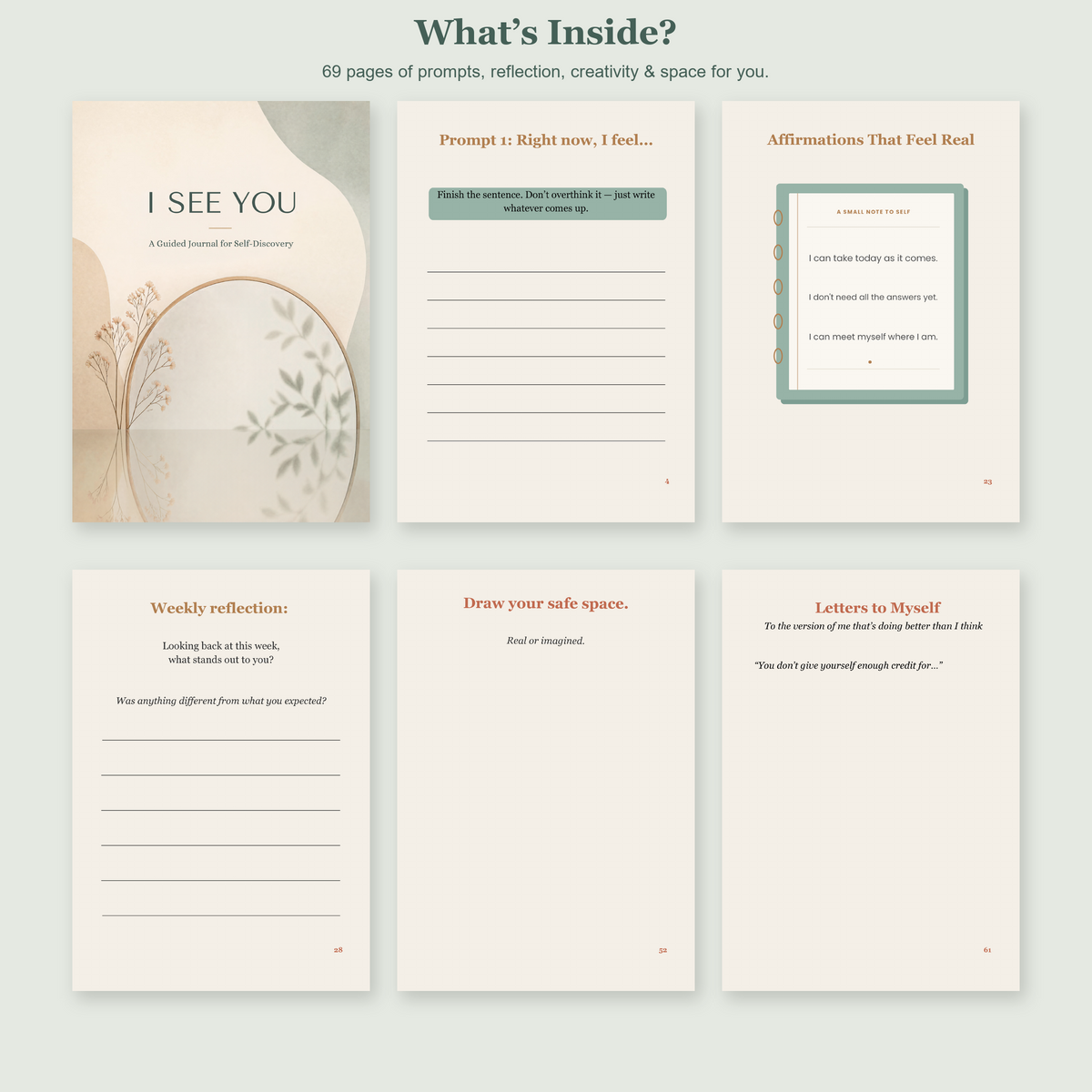 I See You — Reflection Journal