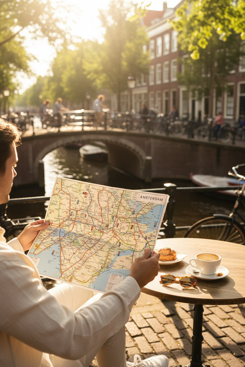Café map lifestyle