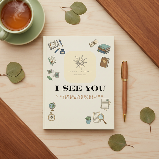 I SEE YOU Journal on Desk