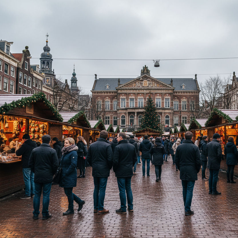 Leidseplein Christmas market 