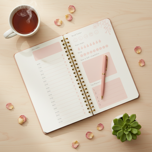 Self Care Planner interior lifestyle