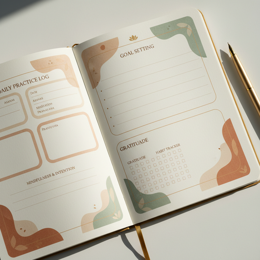 Yoga Planner interior pages